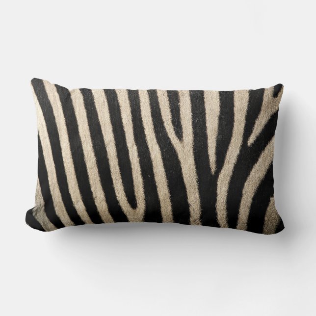 Almofada Lombar Coleção Zebra de Pele Lumbar Cushion (Frente)