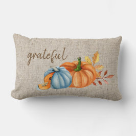 Almofada Lombar Colheita de Outono Rústica