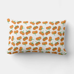Almofada Lombar Colheita Laranja de Pumpkins de Queda