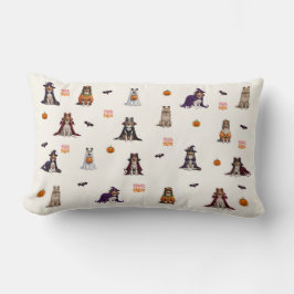 Almofada Lombar Collie Halloween