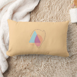 Almofada Lombar Colorful Abstract Throw Pillow