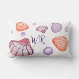 Almofada Lombar Colorida Aquarela Cerrapura com Monograma