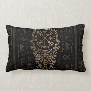 Almofada Lombar Compasso de Vegvisir - de Viking no teste padrão