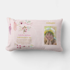 Almofada Lombar Confirmação de FOTO Godfilha ou comunhão sagrado