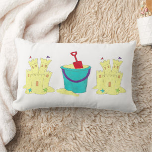 Almofada Lombar Construir uma casca de salto em Sandcastle Beach H