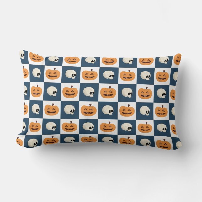 Almofada Lombar Controlo de Skulls e de Pumpkins (Frente)