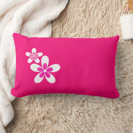 Almofada Lombar Cor de Trent rosa, rosa,