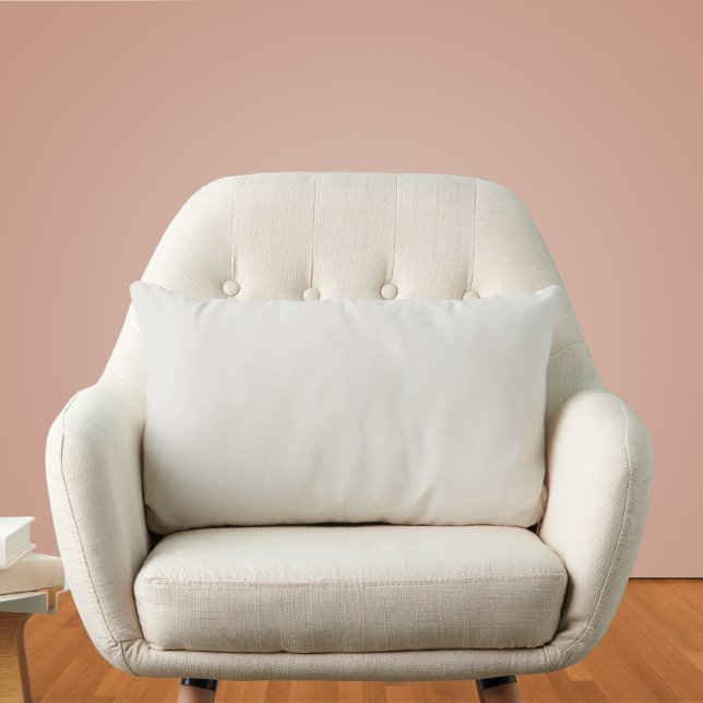 Almofada Lombar Cor Sólida Snowbound (Criador carregado)