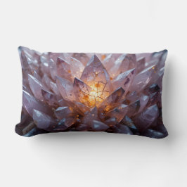 Almofada Lombar Coração de Cristal Radiante