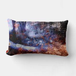 Almofada Lombar Corações no Travesseiro decorativo