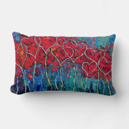 Almofada Lombar Corações Travesseiro lombar