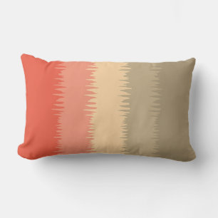 Almofada Lombar Coral Salmon Rosa Beige Brown Cream