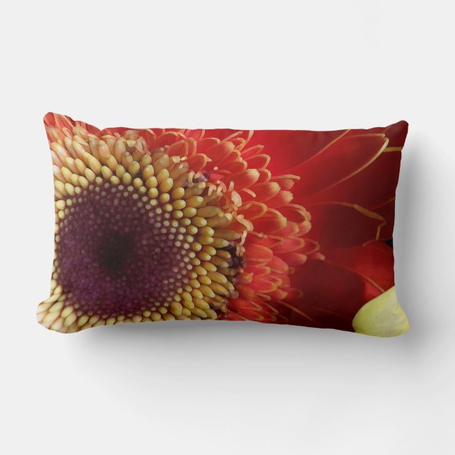 Almofada Lombar Cores de Gerberas (Frente)