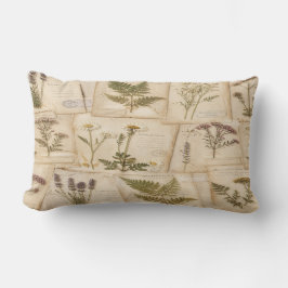 Almofada Lombar Cottagecore Herbarium Pillow