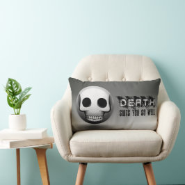 Almofada Lombar Coussin Rectangle Skullmoji