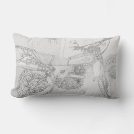 Almofada Lombar Coxim da bicicleta da motocicleta do aparelho de