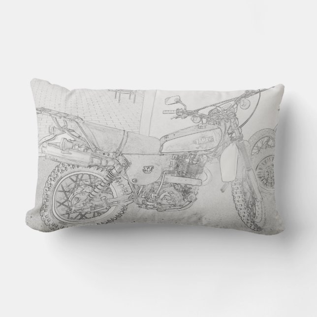 Almofada Lombar Coxim da bicicleta da motocicleta do aparelho de (Frente)