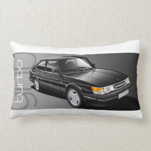 Almofada Lombar Coxim do cupé de Saab 900 Turbo