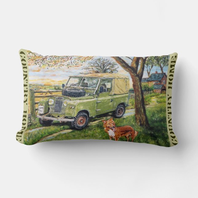 Almofada Lombar Coxim lombar Home do país (Frente)