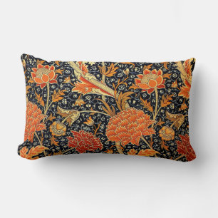 Almofada Lombar Cray, um belo design de colheita William Morris