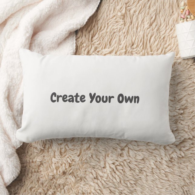 Almofada Lombar Create Your Own Lumbar Pillow 13" x 21" (Cobertor)