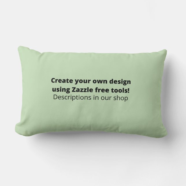 Almofada Lombar Crie o seu próprio design-DIY personalizado (Frente)