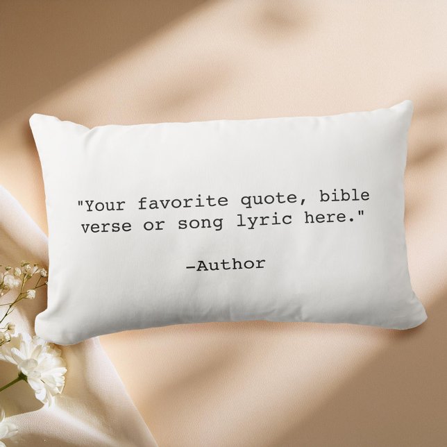 Almofada Lombar Crie sua própria cotação (Criador carregado)