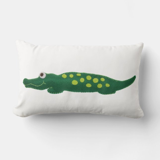 Almofada Lombar Crocodilo (Frente)
