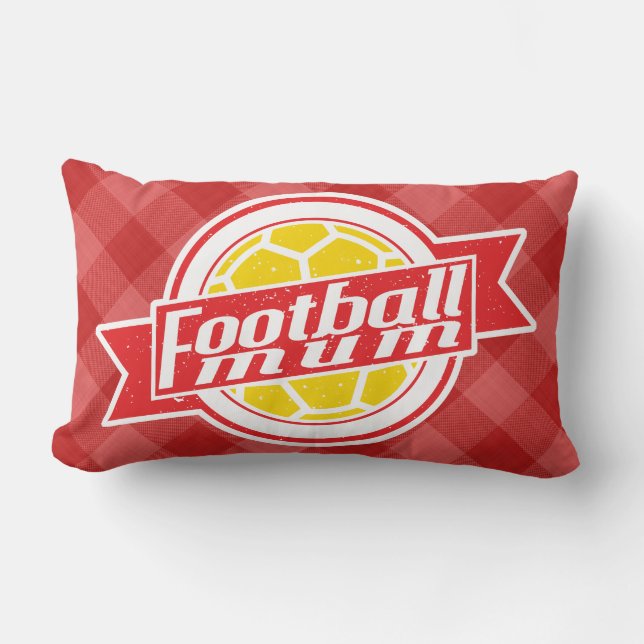 Almofada Lombar Cushion de Mãe de futebol (Frente)