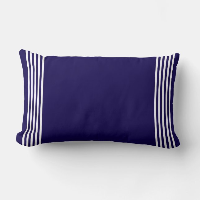 Almofada Lombar Custom white stripe bands (Frente)