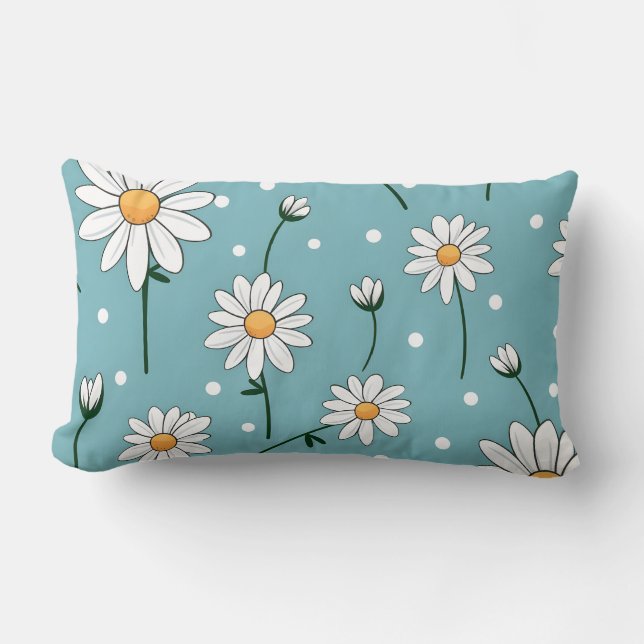 Almofada Lombar Daisy Impressão (Frente)