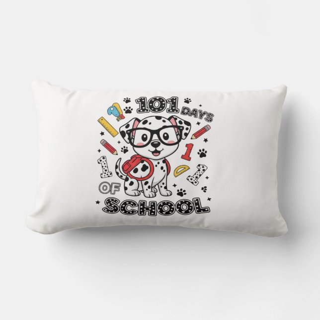 Almofada Lombar Dálmata 101 Dias de Escola  (Frente)