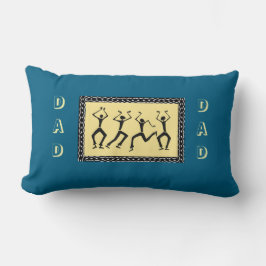 Almofada Lombar Dança do Partido Incrível de Arte Africana