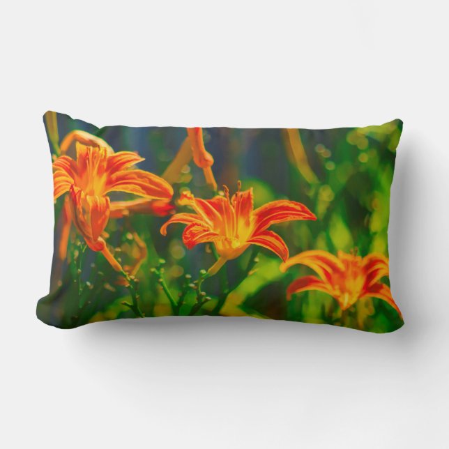 Almofada Lombar Daylily Trio (Frente)