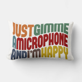 Almofada Lombar Dê-me um microfone