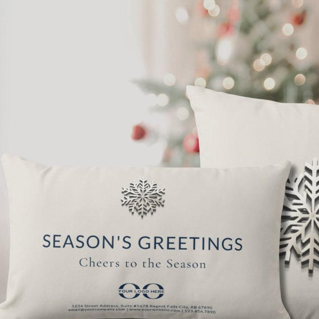 Almofada Lombar Decoração de Férias Corporativas (Criador carregado)