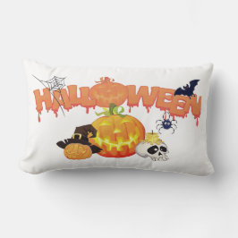 Almofada Lombar Decorações de Halloween Fofas