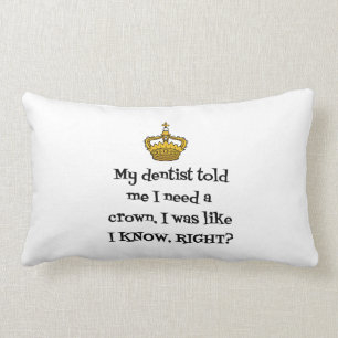 ALMOFADA LOMBAR DENTISTA CROWN