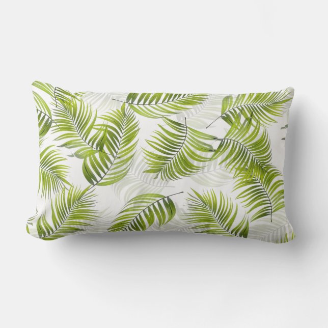 Almofada Lombar design 150 Folhas de Palma (Frente)