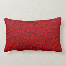 Design abstrato vermelho sobre fundo burgundy.