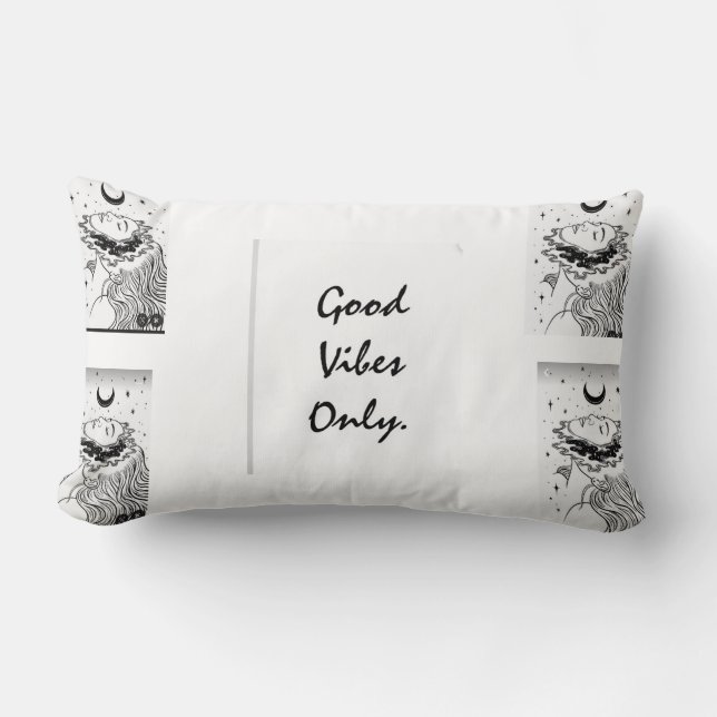 Almofada Lombar DESIGN DE AMEAÇAMENTO DE travesseiros decorativos  (Frente)