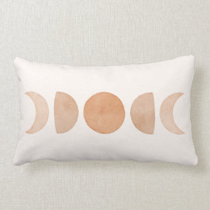 Almofada Lombar Design de fases de lua minimalista e moderna 