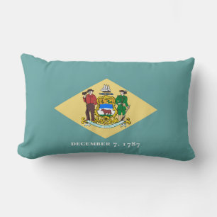 Almofada Lombar Design de Sinalizador do Estado Delaware