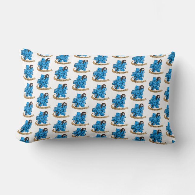 Almofada Lombar Design do Sorcerer Dice (Frente)