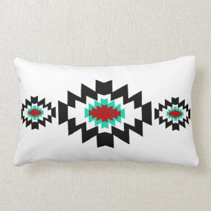 Almofada Lombar Design tribal do nativo americano asteca do