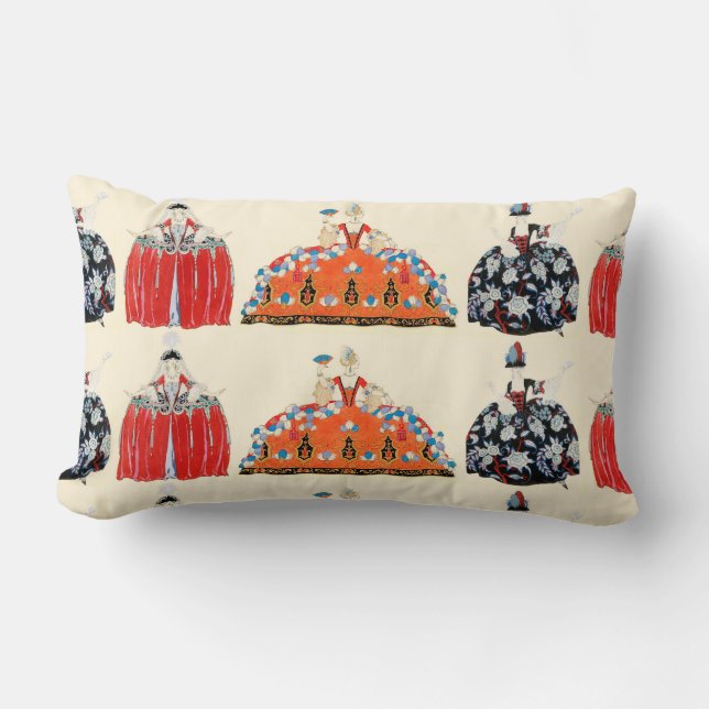 ALMOFADA LOMBAR DESIGNADOR DE CUSTO DE FASHION DE DECO DE ARTE ROC (Frente)