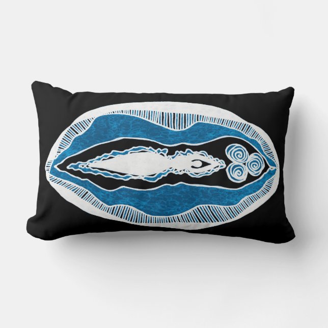 Almofada Lombar Deusa Cerridwen Yoni (Frente)