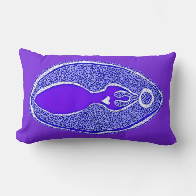 Almofada Lombar Deusa Saraswati Yoni (Frente)