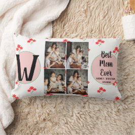 Almofada Lombar Dia de as mães personalizado, presente floral de c