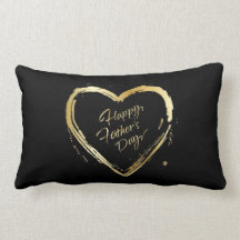 Dia de os pais Feliz Design Moderno Dourado Deseja